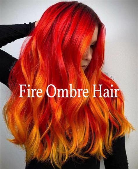 fire hair color ideas